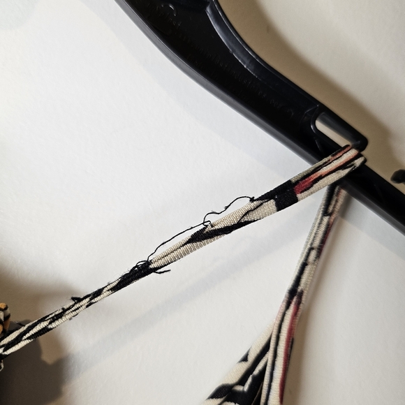 BCBGeneration Tropical Multicolored Midi Dress Hi-Low Hem Spaghetti Straps Sz XS - Picture 9 of 13